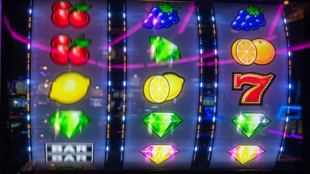 Slot reels on Huzzahwin UK